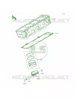 CylinderPistons per Kawasaki Ninja 1000 ABS 2015