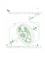 Front Wheel per Kawasaki Ninja 1000 ABS 2015