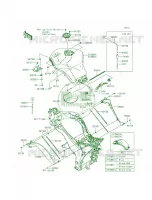 Fuel Tank per Kawasaki Ninja 1000 ABS 2015