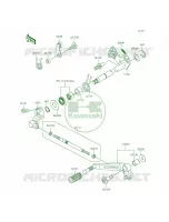 Gear Change Mechanism per Kawasaki Ninja 1000 ABS 2015
