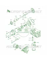 Oil PumpOil Filter per Kawasaki Ninja 1000 ABS 2015