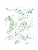 SuspensionShock Absorber per Kawasaki Ninja 1000 ABS 2015