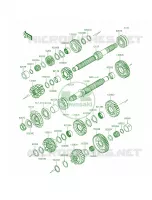 Transmission per Kawasaki Ninja 1000 ABS 2015