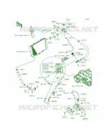 Water Pipe per Kawasaki Ninja 1000 ABS 2015