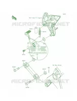 Brake PedalTorque Link per Kawasaki Z1000 ABS 2015