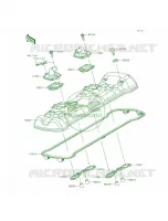 Cylinder Head Cover per Kawasaki Z1000 ABS 2015