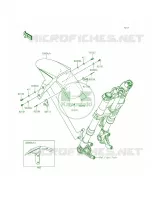 Front Fenders per Kawasaki Z1000 ABS 2015