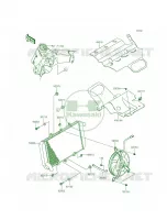 Radiator per Kawasaki Z1000 ABS 2015