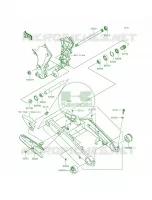 Swingarm per Kawasaki Z1000 ABS 2015