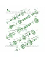 Transmission per Kawasaki Z1000 ABS 2015