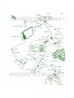 Water Pipe per Kawasaki Z1000 ABS 2015