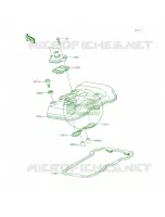 Cylinder Head Cover per Kawasaki Ninja 300 ABS 2015