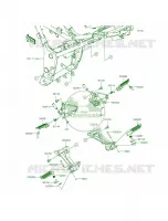 Footrests per Kawasaki Ninja 300 ABS 2015
