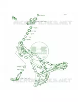 Frame per Kawasaki Ninja 300 ABS 2015
