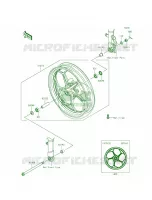 Front Wheel per Kawasaki Ninja 300 ABS 2015