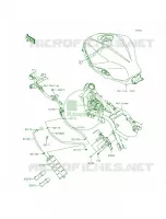 Fuel Evaporative SystemCA per Kawasaki Ninja 300 ABS 2015