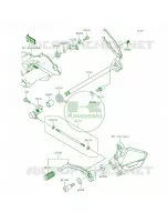 Gear Change Mechanism per Kawasaki Ninja 300 ABS 2015