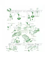 Ignition SwitchLocksReflectors per Kawasaki Ninja 300 ABS 2015