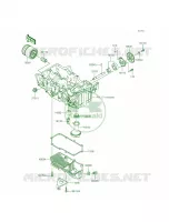 Oil PumpOil Filter per Kawasaki Ninja 300 ABS 2015