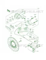 Rear Brake per Kawasaki Ninja 300 ABS 2015