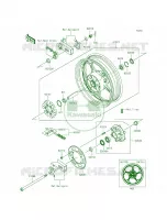 Rear WheelChain per Kawasaki Ninja 300 ABS 2015