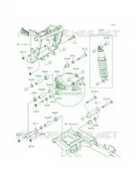 SuspensionShock Absorber per Kawasaki Ninja 300 ABS 2015