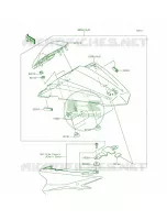 AccessorySingle Seat Cover per Kawasaki Ninja 300 SE 2015