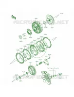 Clutch per Kawasaki Ninja 300 SE 2015