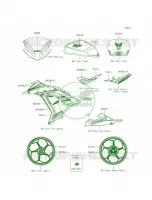DecalsGrayAFFA per Kawasaki Ninja 300 SE 2015