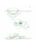 DecalsGreenAFF per Kawasaki Ninja 300 SE 2015