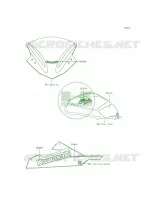 DecalsWhiteAFF per Kawasaki Ninja 300 SE 2015