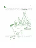 Brake Pedal per Kawasaki Versys 2013