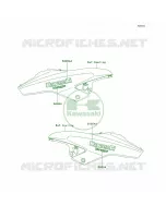 DecalsBlueGrayCDF per Kawasaki Versys 2013