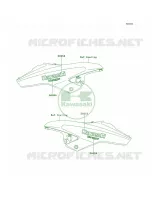 DecalsYellowCCF per Kawasaki Versys 2013