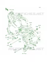 Engine Mount per Kawasaki Versys 2013