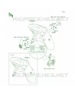 Front Fenders per Kawasaki Versys 2013