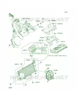 Radiator per Kawasaki Versys 2013