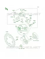 Rear Brake per Kawasaki Versys 2013