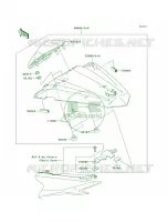 AccessorySingle Seat Cover per Kawasaki Ninja 300 ABS 2014