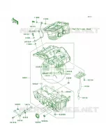 Crankcase per Kawasaki Ninja 300 ABS 2014