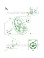 Front WheelBDF BEF per Kawasaki Ninja 300 ABS 2014
