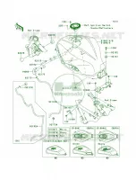 Fuel TankBDF BEF per Kawasaki Ninja 300 ABS 2014