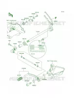 Gear Change Mechanism per Kawasaki Ninja 300 ABS 2014