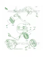 Generator per Kawasaki Ninja 300 ABS 2014