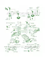 Ignition SwitchLocksReflectors per Kawasaki Ninja 300 ABS 2014