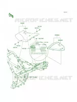 Seat per Kawasaki Ninja 300 ABS 2014