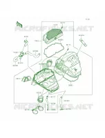 Air Cleaner per Kawasaki Ninja 650 2014