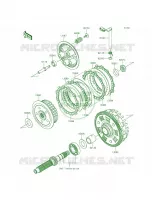 Clutch per Kawasaki Ninja 650 2014