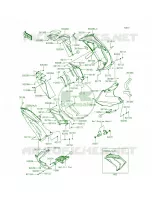 Cowling LowersECF per Kawasaki Ninja 650 2014