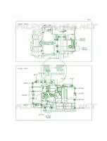 Crankcase Bolt Pattern per Kawasaki Ninja 650 2014